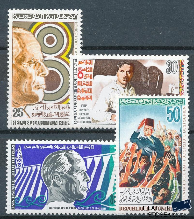 Tunis známky Mi 754-57