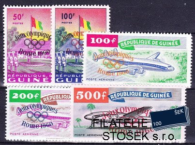 Guinée známky Mi 0049-53