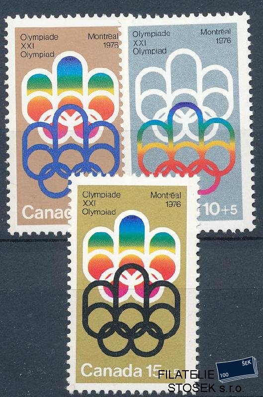 Kanada známky Mi 556-58