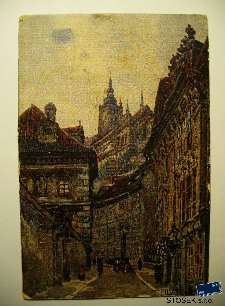 Praha Vadštejnská ulice  - pohledy