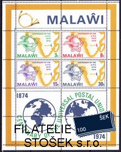 Malawi známky Mi Bl.36