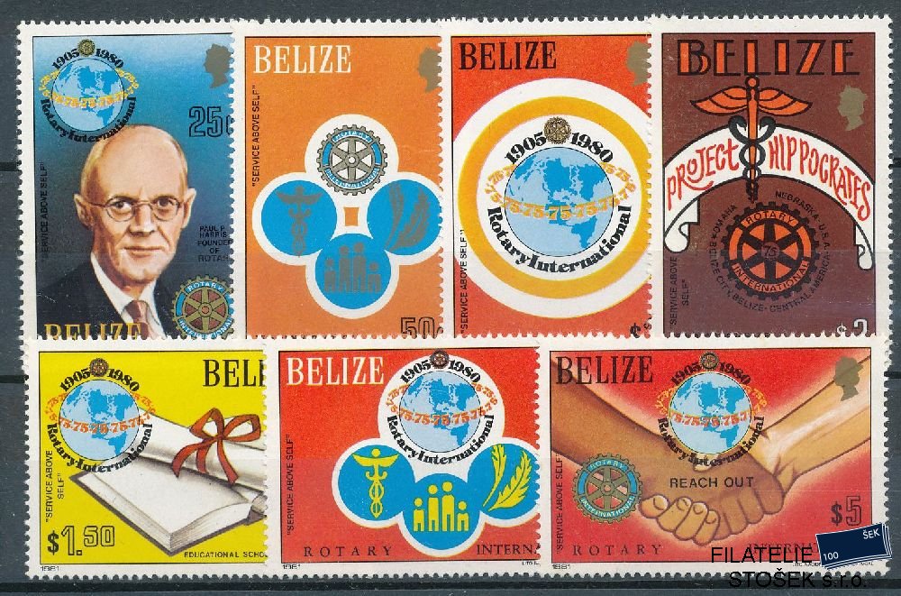Belize známky Mi 544-50