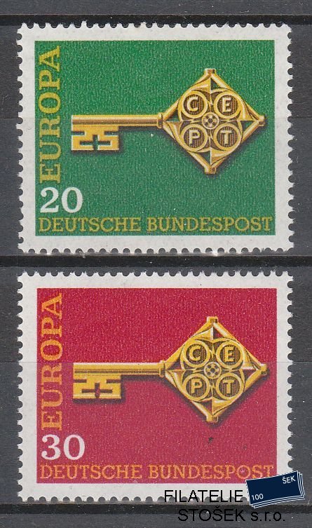 Německo známky Mi 0559-60