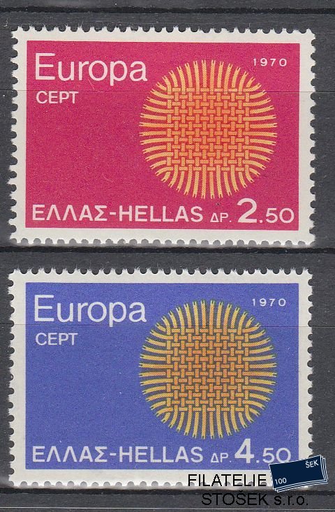 Řecko známky Mi 1040-42