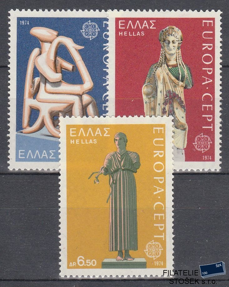 Řecko známky Mi 1166-68