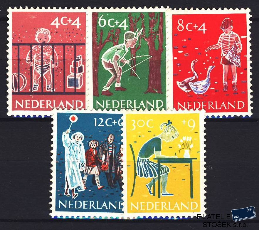 Holandsko známky Mi 739-743