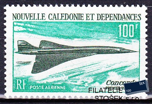 N. Caledonie známky 1969 Concorde