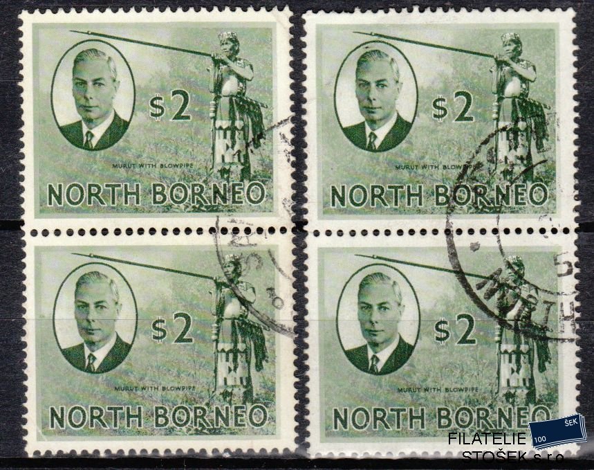 North Borneo známky Mi 289 pásky