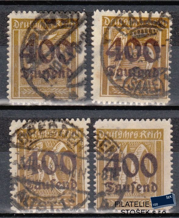 Dt. Reich známky Mi 297-300