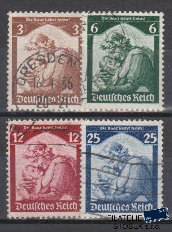 Dt. Reich známky Mi 565-68