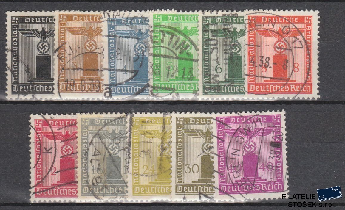 Dt. Reich známky Mi D 144-54