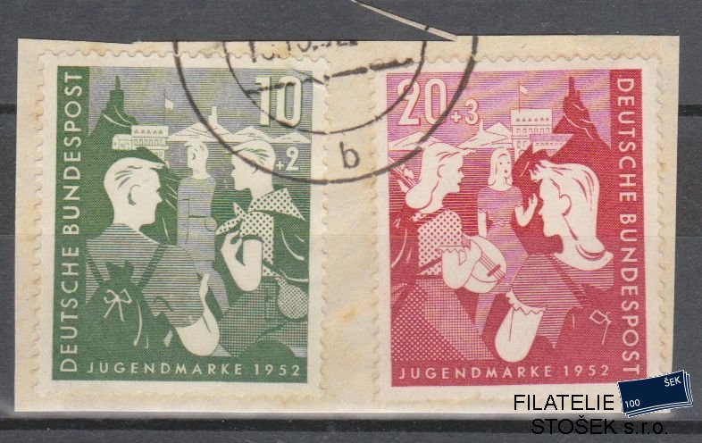 Bundes známky Mi 153-54