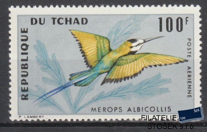 Tchad známky Mi 163 - Ptáci