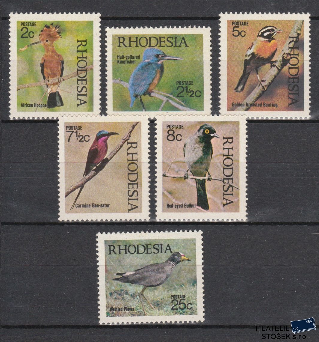 Rhodesia známky Mi 108-13