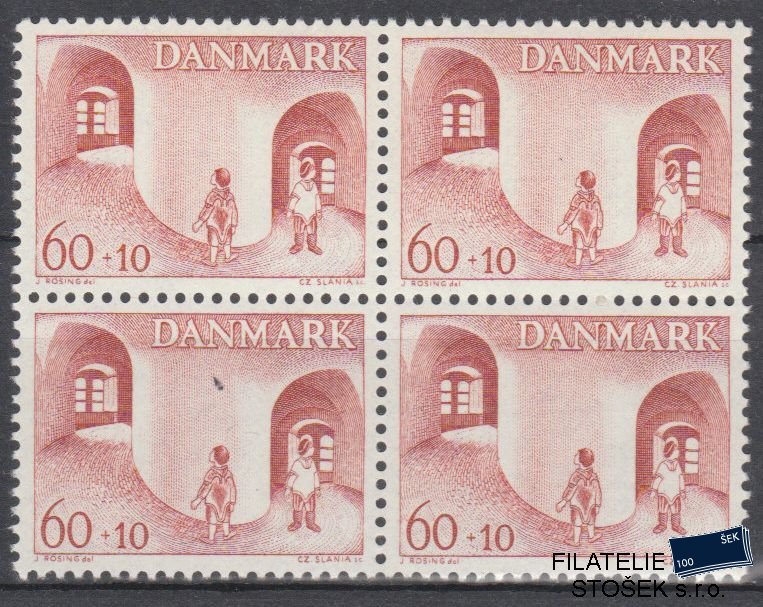 Dánsko známky 469 4 blok