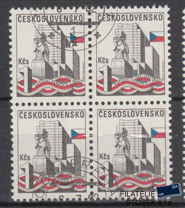 ČSSR známky 2543 4 Blok