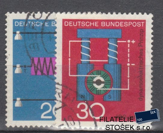 Bundes známky Mi 521-22