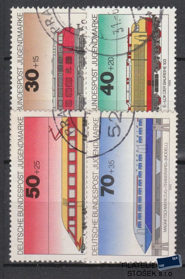 Bundes známky Mi 836-39