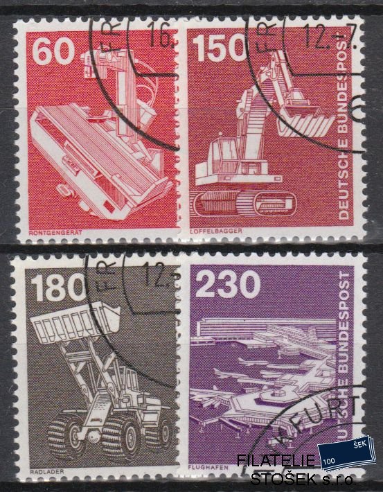 Bundes známky Mi 990-94