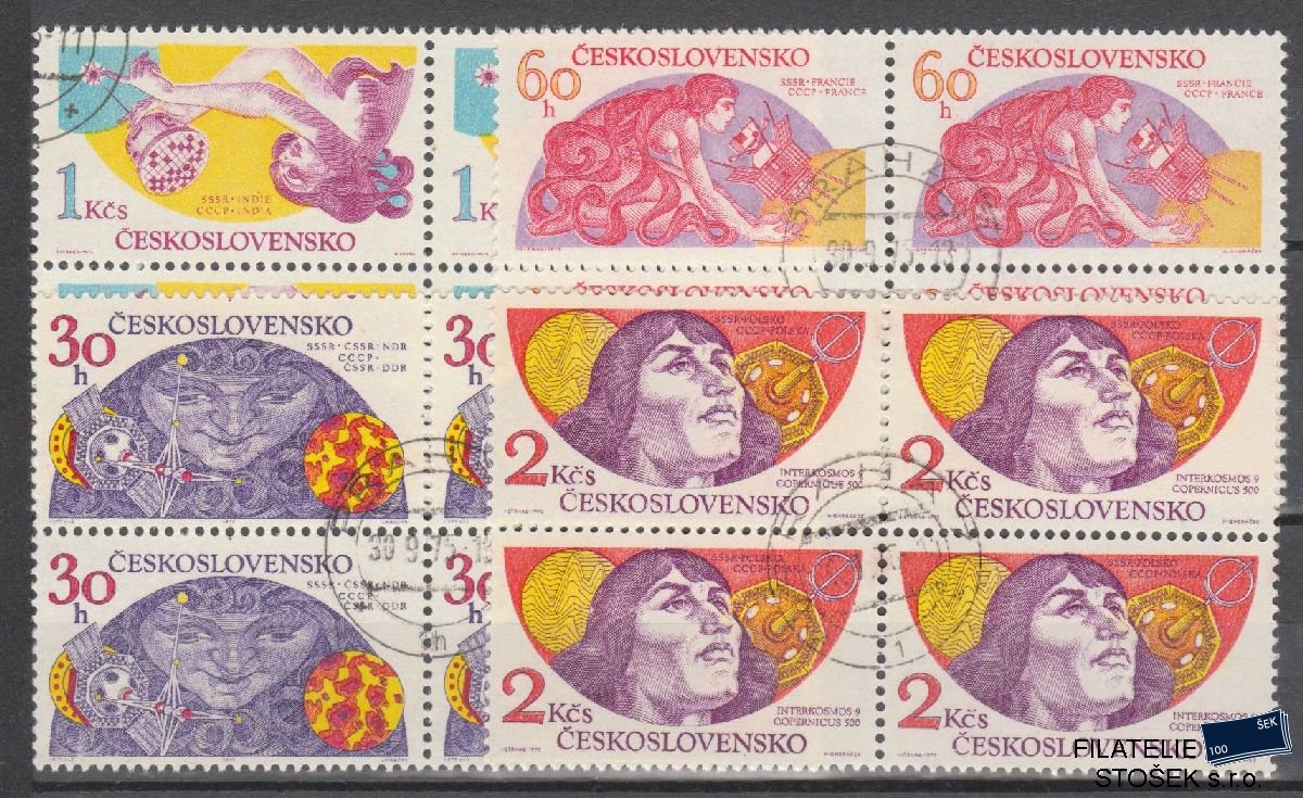 ČSSR známky 2160-63 NK 4 Blok