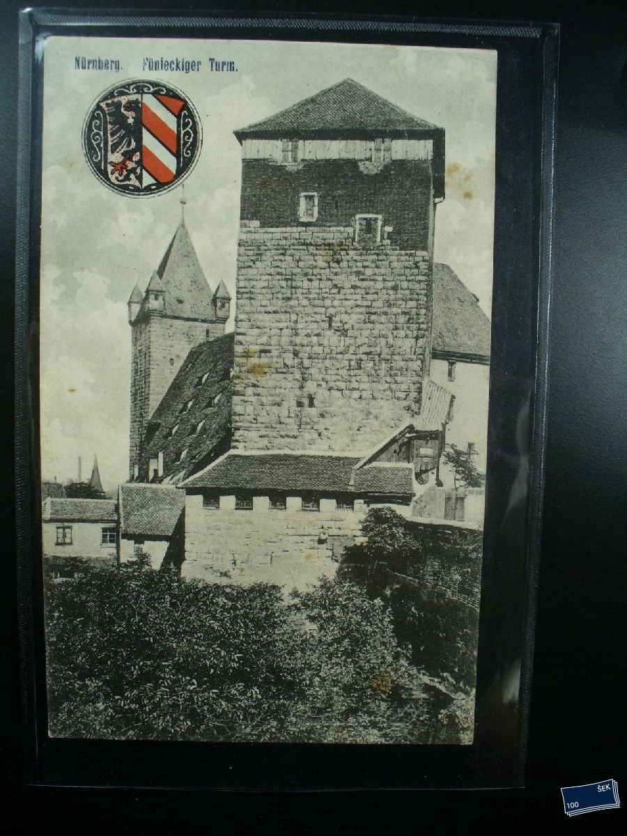 Vojenská pohlednice - Norimberk Věž