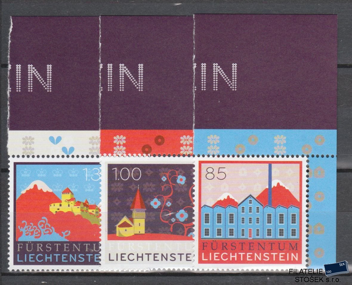 Liechtenstein známky Mi 1475-77