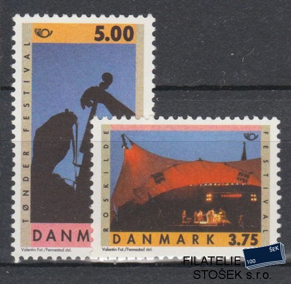 Dánsko známky Mi 1105-6