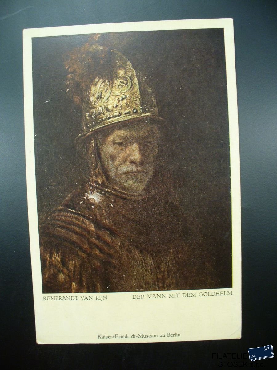 Pohledy - Muž se zlatou helmou - Rembrandt van Rijn