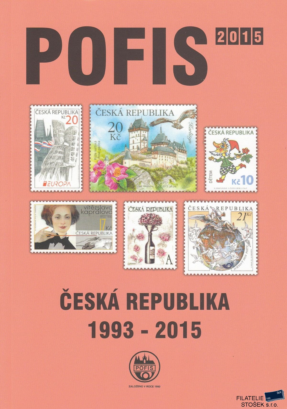Katalog známek Česká republika 1993 - 2015