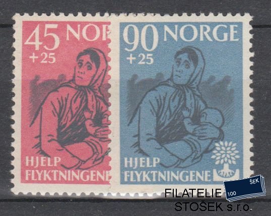 Norsko známky Mi 442-43