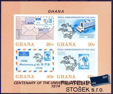 Ghana Mi 0548-51AB+Bl.55AB
