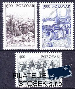 Faerské ostrovy známky Mi 0285-7