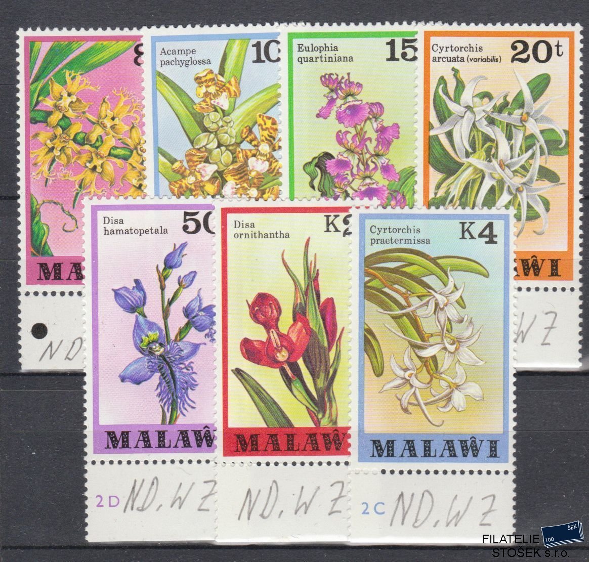 Malawi známky Mi 311-25 - Kytky