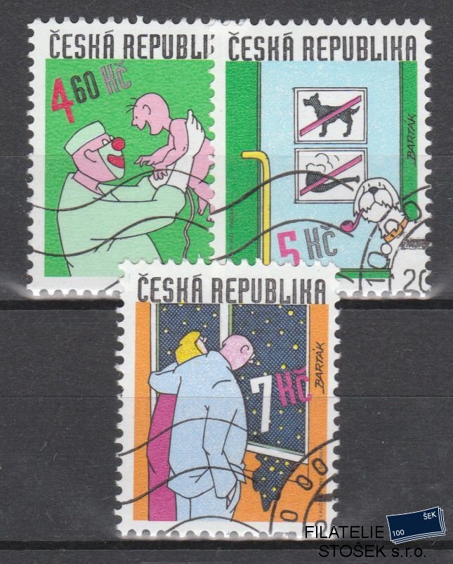 Česká republika známky 232-34