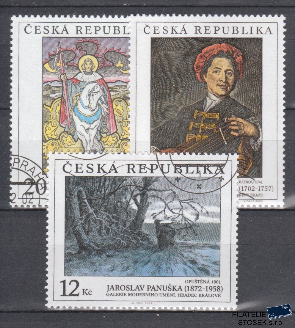 Česká republika známky 343-45