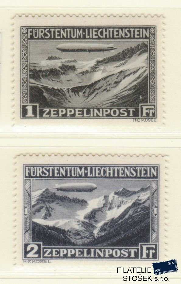 Liechtenstein známky Mi 114-115