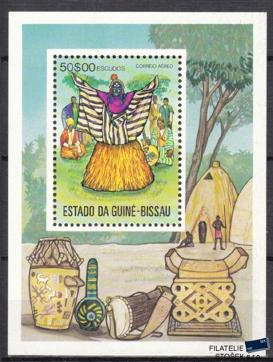 Guinea Bissau známky Mi Blok 10