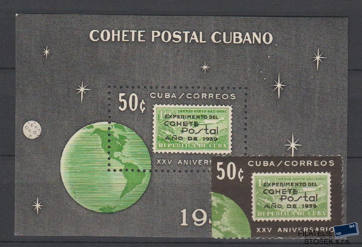 Kuba známky Mi 943 + Bl 24