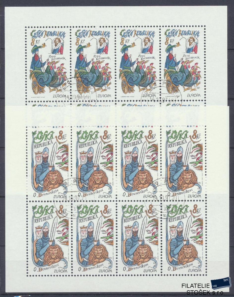 Česká republika známky 144-145 PL