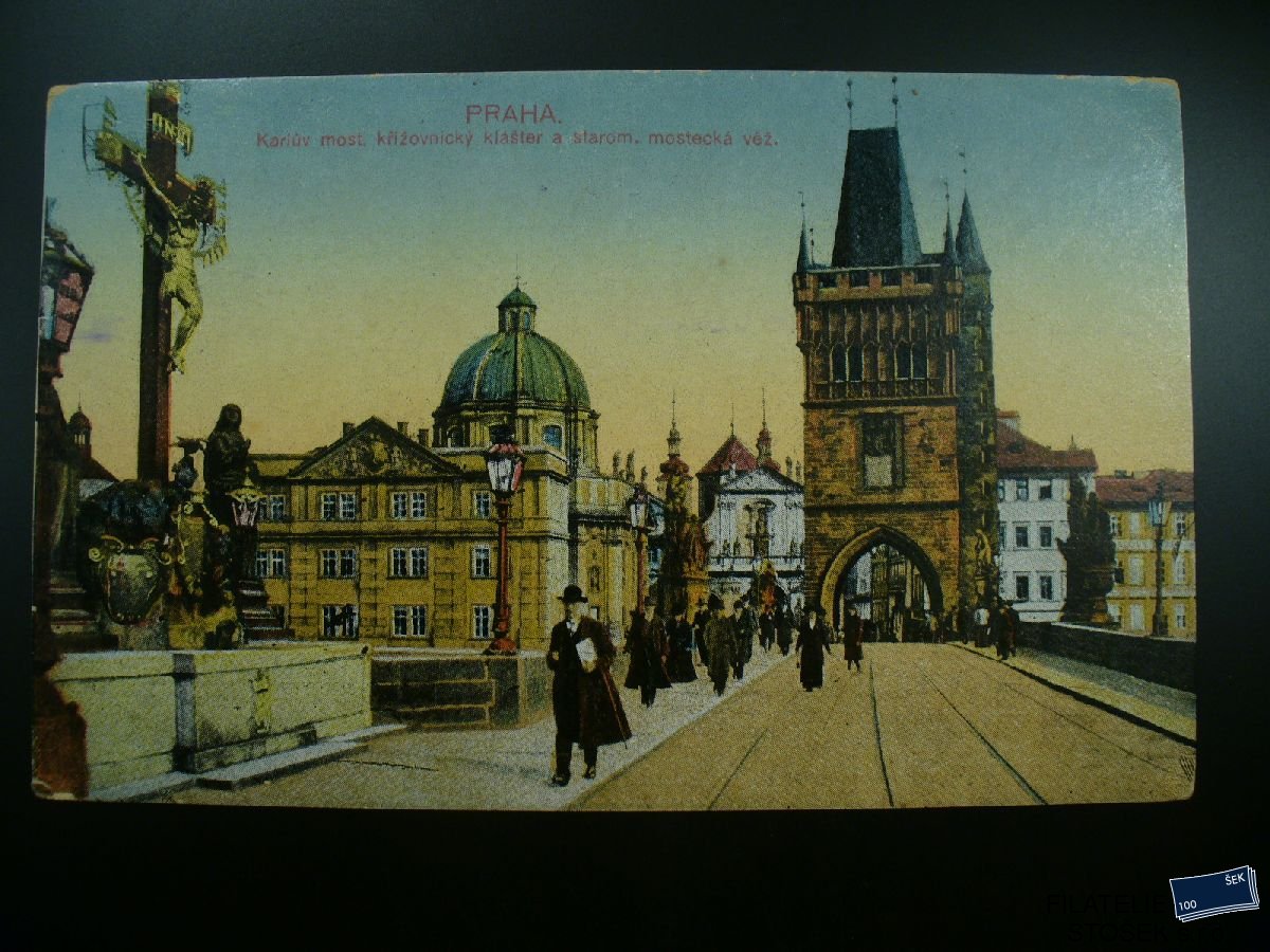 Pohlednice - Praha - Karlův most