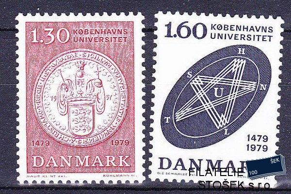 Dánsko známky Mi 0677-8