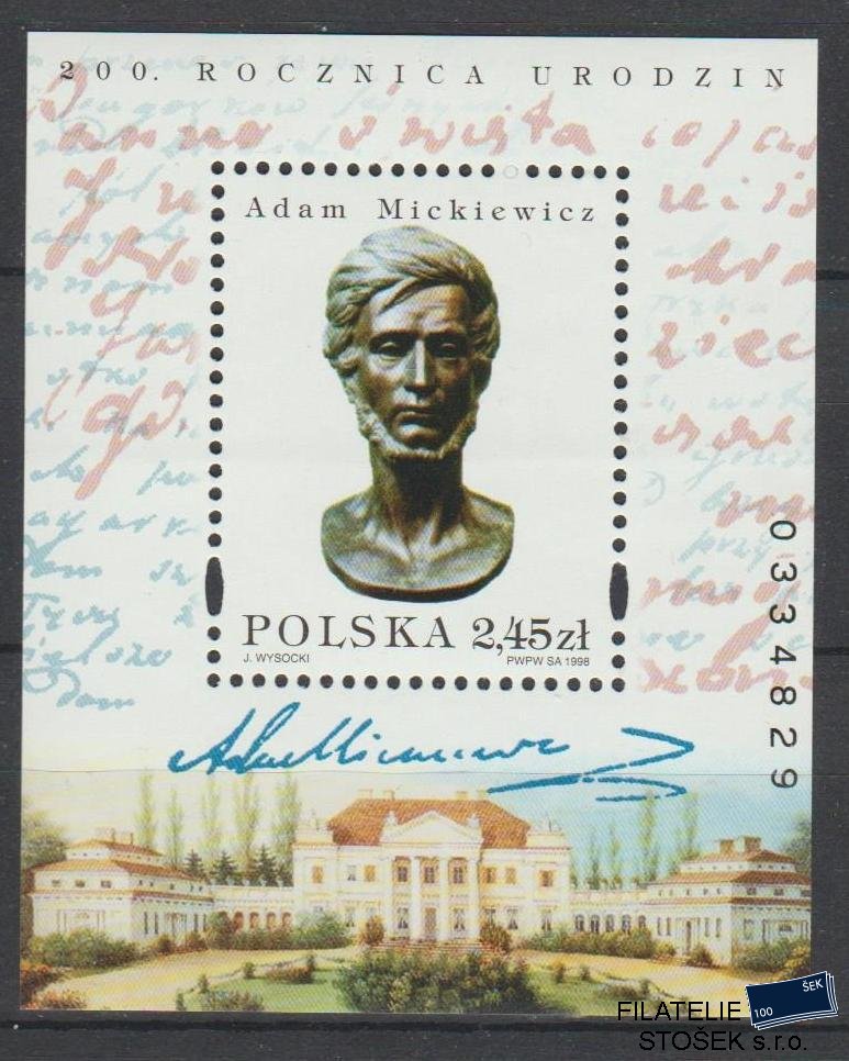 Polsko známky Mi 3741 (Bl.134)