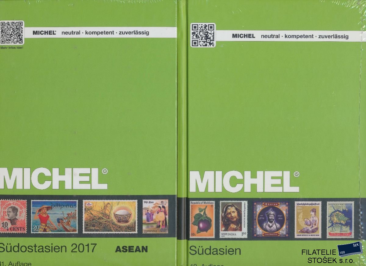Michel Südasien + Südostasien - 8 - Výhodná sestava 2 Dílů