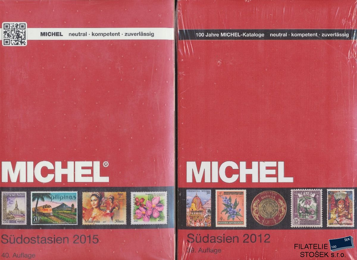 Michel Südasien + Südostasien - 8 - Výhodná sestava 2 Dílů - Výprodej předchozího vydání