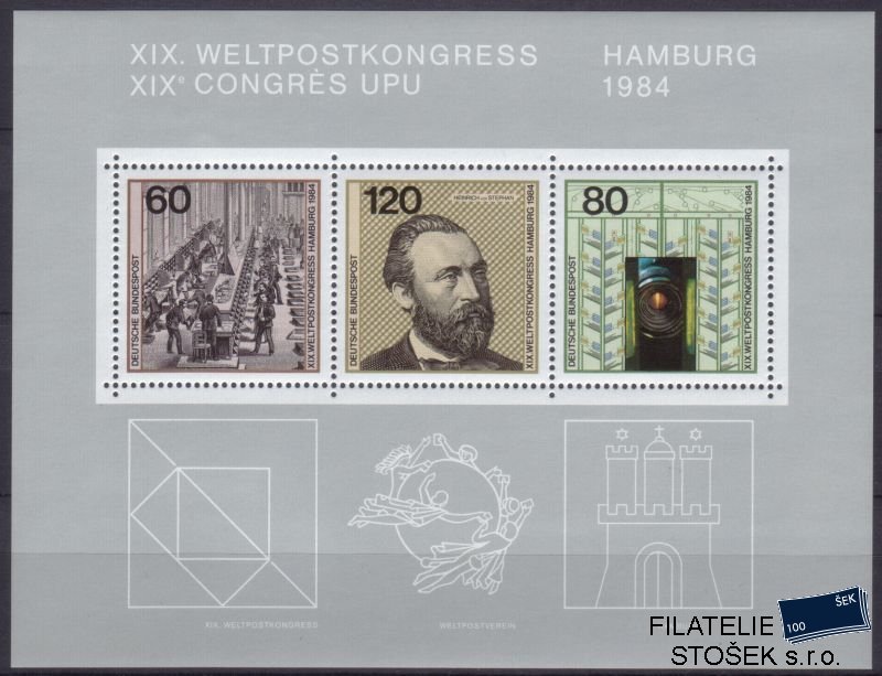 Bundes známky Mi Block 19