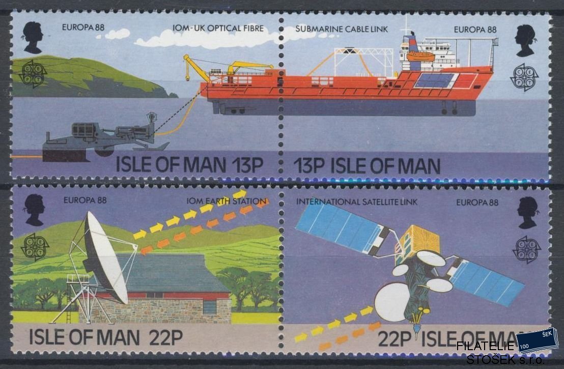 Isle of Mann známky Mi 367-70 - Kosmos