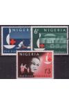 Nigeria Mi 138-40+Bl.2