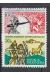 Indonésie známky Mi 692-96