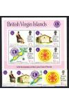 Virgin Islands známky Mi 0428-31 + Bl. 17