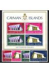Cayman Islands známky Mi 0299-302 + Bl. 2